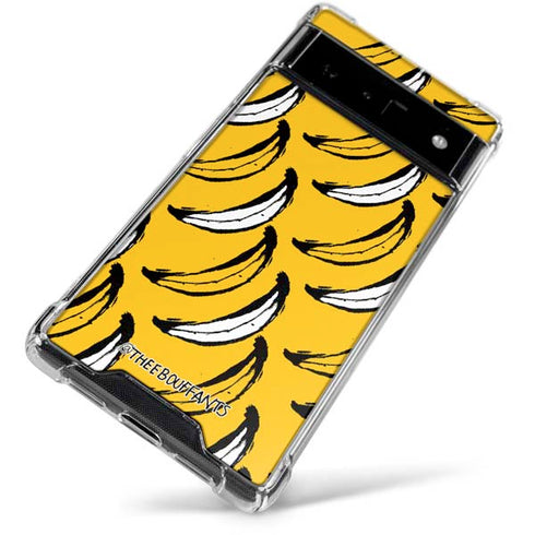 Bouffants and Broken Hearts Bananas Google Pixel 6 Clear Case